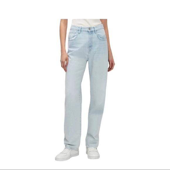 7 for all Mankind Easy Straight Jeans Size 25 - Picture 2 of 15